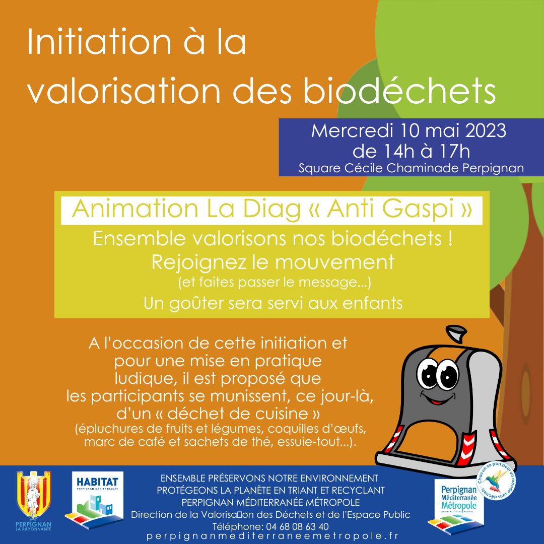Biodéchets  Montpellier Méditerranée Métropole